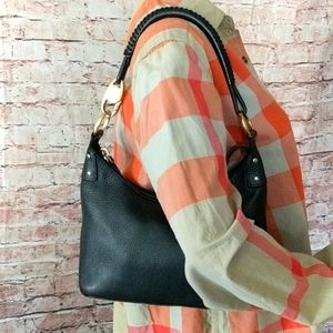 GUCCI WOMEN'S LEATHER SHOULDER BAG